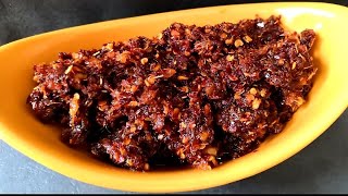 how to make chilli paste at Home [upl. by Annaer]