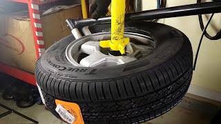 How to Modify Manual Tire Changer and Change Tires [upl. by Edea]