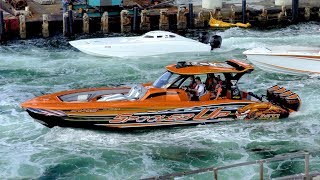 Ultimate Powerboat Madness from Haulover in Miami to Key West [upl. by Diannne]