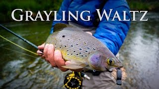 Grayling Waltz  Alaska Grayling Fishing [upl. by Naynek]