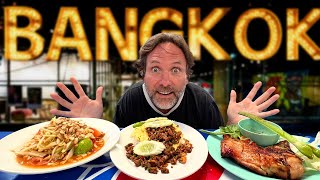 STREET FOOD Heaven in THAILAND 🇹🇭 Bangkok Night Market [upl. by Holle]