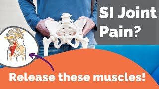 Sacroiliac SI Joint Pain amp Tight Hip Flexors [upl. by Nomrej647]