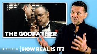 ExMob Boss Rates 12 Mafia Movie Scenes  How Real Is It  Insider [upl. by Iadrahc]