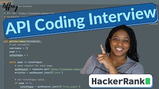 HackerRank API Interview Question and Answer [upl. by Ashling860]