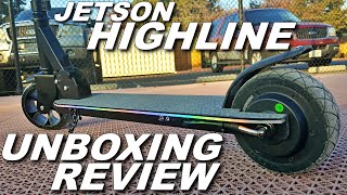 JETSON HIGHLINE LIGHTUP ELECTRIC SCOOTER UNBOXINGREVIEW [upl. by Baylor]