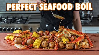 Perfect Cajun Crawfish Boil with Spicy Butter [upl. by Salbu]