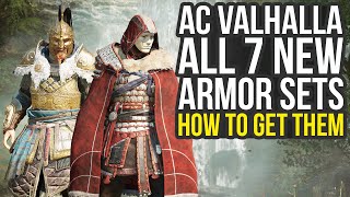 How To Get All 7 New Armor Sets In Assassins Creed Valhalla Wrath Of The Druids AC Valhalla DLC [upl. by Tisman261]