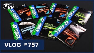 The Best Yonex Tennis Strings Our favorites for spin comfort durability value amp more  VLOG 757 [upl. by Schwab]