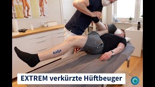 Chiropraktik  EXTREM verkürzte Hüftbeuger  mit Kolja  deutsch  44 [upl. by Trubow693]