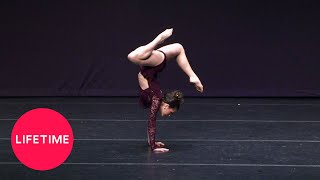 Dance Moms Brookes Acro Lyrical Solo  quotCare Lessquot Season 3  Lifetime [upl. by Akerehs]