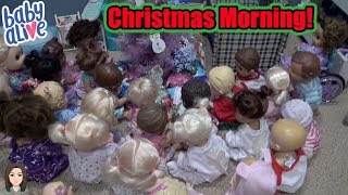 Baby Alive Christmas Morning 2017  Kelli Maple [upl. by Alyar]