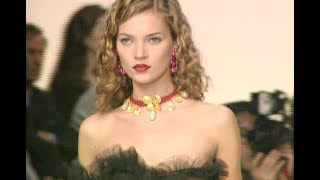 YVES SAINT LAURENT Fall 19941995 Paris  Fashion Channel [upl. by Neils885]