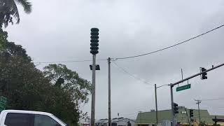 Hilo Tsunami Siren Warning VERY LOUD [upl. by Eselahc]