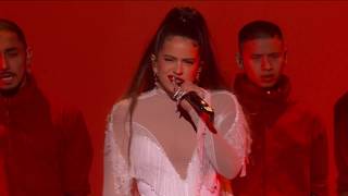 WATCH Rosalia Perform quotJuro Quequot amp quotMalamentequot  2020 GRAMMY Awards [upl. by Moffitt410]