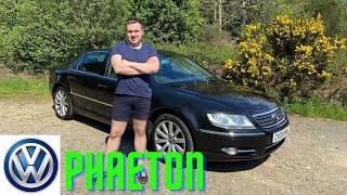 2008 Volkswagen Phaeton 30 TDI indepth review an economical budget Bentley [upl. by Emile]