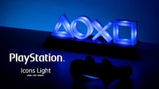 PlayStation Icons Light PS5  Paladone [upl. by Aesoh988]