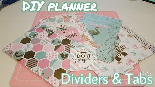 DIY Planner Dividers and Tabs [upl. by Ellehcear114]