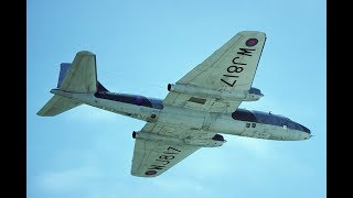 Canberra vs Gloster Meteor  Air Combat 1956 [upl. by Edahs]