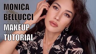 Monica Bellucci Makeup Transformation Tutorial  How to look like A movie star 2021 VintageYesSheen [upl. by Noitsuj]