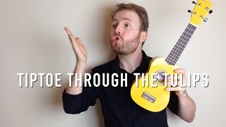 Tiptoe Through The Tulips  Tiny Tim Ukulele Tutorial and Singalong [upl. by Anhej708]