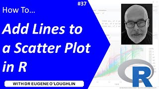 How To Add Lines to a Scatter Plot in R 37 [upl. by Sualohcin]