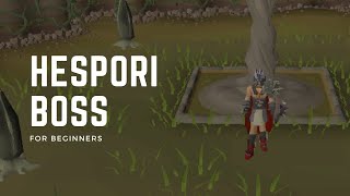 OSRS Hespori Guide For Beginners Melee [upl. by Nnayrrehs]