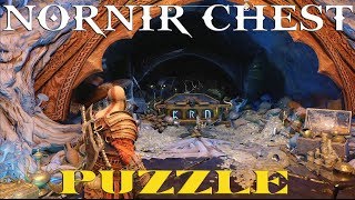 God Of War Nornir Chest Puzzle  The Black Rune  Tyrs Vault [upl. by Garzon]