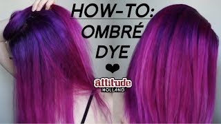 Ombré Hair Dye Tutorial [upl. by Nettirb]