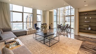 Three Bedroom Duplex in No 9  Dubai Marina [upl. by Damalus]