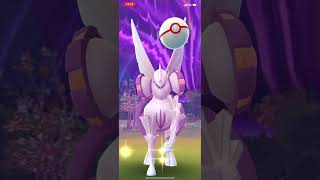 ポケモンGOパルキアオリジンフォルムレイドバトル20240224 [upl. by Nnainot]