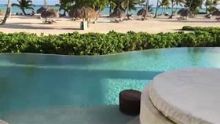 Secrets Cap Cana  Preferred Club Bungalow Suite Swim Out Oceanfront [upl. by Nide]