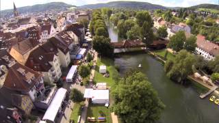 Stadtfest Tuttlingen 2014 von oben [upl. by Runck443]