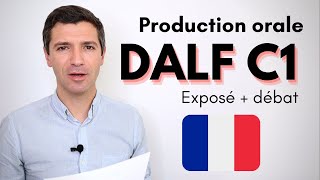 DALF C1  Production orale  Simulation exposé  débat Soustitres [upl. by Ariana]