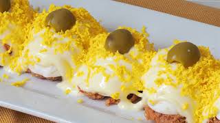 HUEVOS RELLENOS DE ATÚN ¡Un clásico que nunca falla [upl. by Lednahs599]