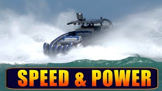 INSANE SPEED AND POWER IN HAULOVER INLET  BOAT ZONE [upl. by Atilef]