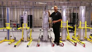 Sumner Material Handling Lifts  Short Stack Contractor Lift [upl. by Emse]