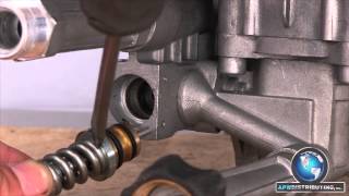 How to replace an unloader valve on your pressure washer pump [upl. by Dotty211]