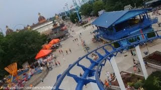 Corkscrew Front Row HD POV Cedar Point [upl. by Files]