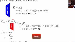 Millikans Oil Drop Experiment with Calculations [upl. by Aicatsal]