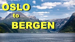 Oslo to Bergen Norway by Train through the mountains and Boat through the fjords [upl. by Ardith444]