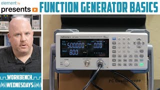 Instrument Basics Function Generator  Workbench Wednesdays [upl. by Aneehs337]