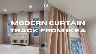 IKEA VIDGA  MODERN CURTAIN TRACK SYSTEM [upl. by Xed]