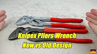 Knipex Pliers Wrench 10quot  Old vs New Version [upl. by Spenser772]