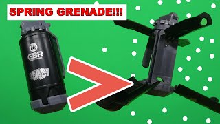 FULL REVIEW  GBR grenade  CHEAPEST SPRING GRENADE 00 [upl. by Yecnay]