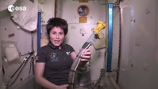 Astronaut Shows How to Use a Space Toilet  ISS Video [upl. by Lev]