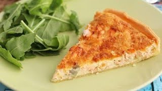 ♡♡ RECETTE DE QUICHE AU SAUMON FUMÉ ♡♡ RAPIDE ET FACILE   CUISINE ERIKA [upl. by Enoek586]