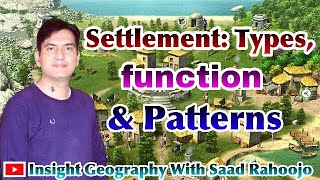 Settlement Types Functions amp Patterns I Saad Rahoojo [upl. by Charmane472]