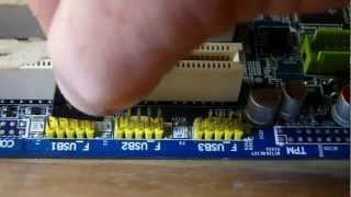 How to connect front panel connectors to the motherboard [upl. by Noirret]