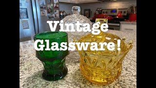 Vintage Glassware [upl. by Ettennaej327]