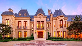 Grand French Chateau Style Mega Mansion in Beverly Hills California  Luxury Homes [upl. by Siusan]